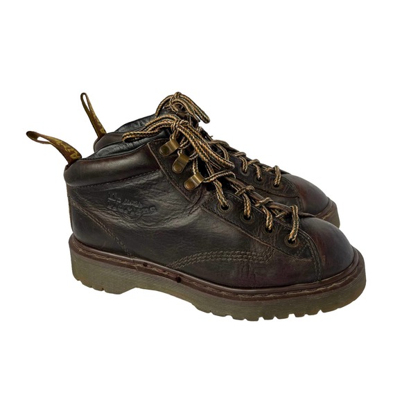 DR.MARTENS 8287 BROWN GRIZZLY CHUNKY LUG SOLE WORK BOOTS MEN SIZE7 main image 14